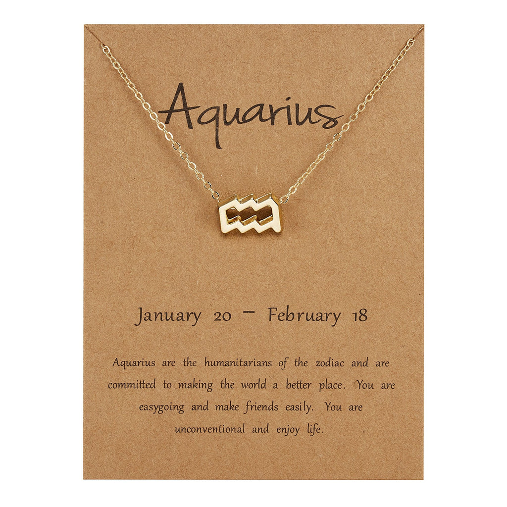 Sternzeichen Kette Aquarius