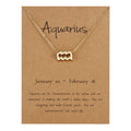 Sternzeichen Kette Aquarius