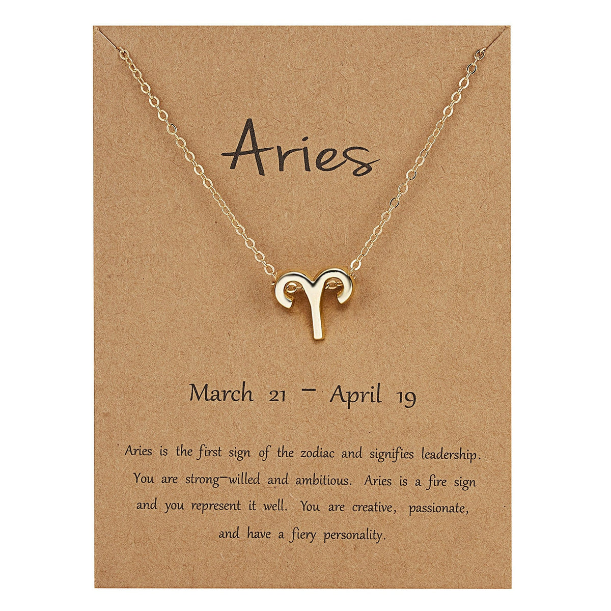 Sternzeichen Kette Aries