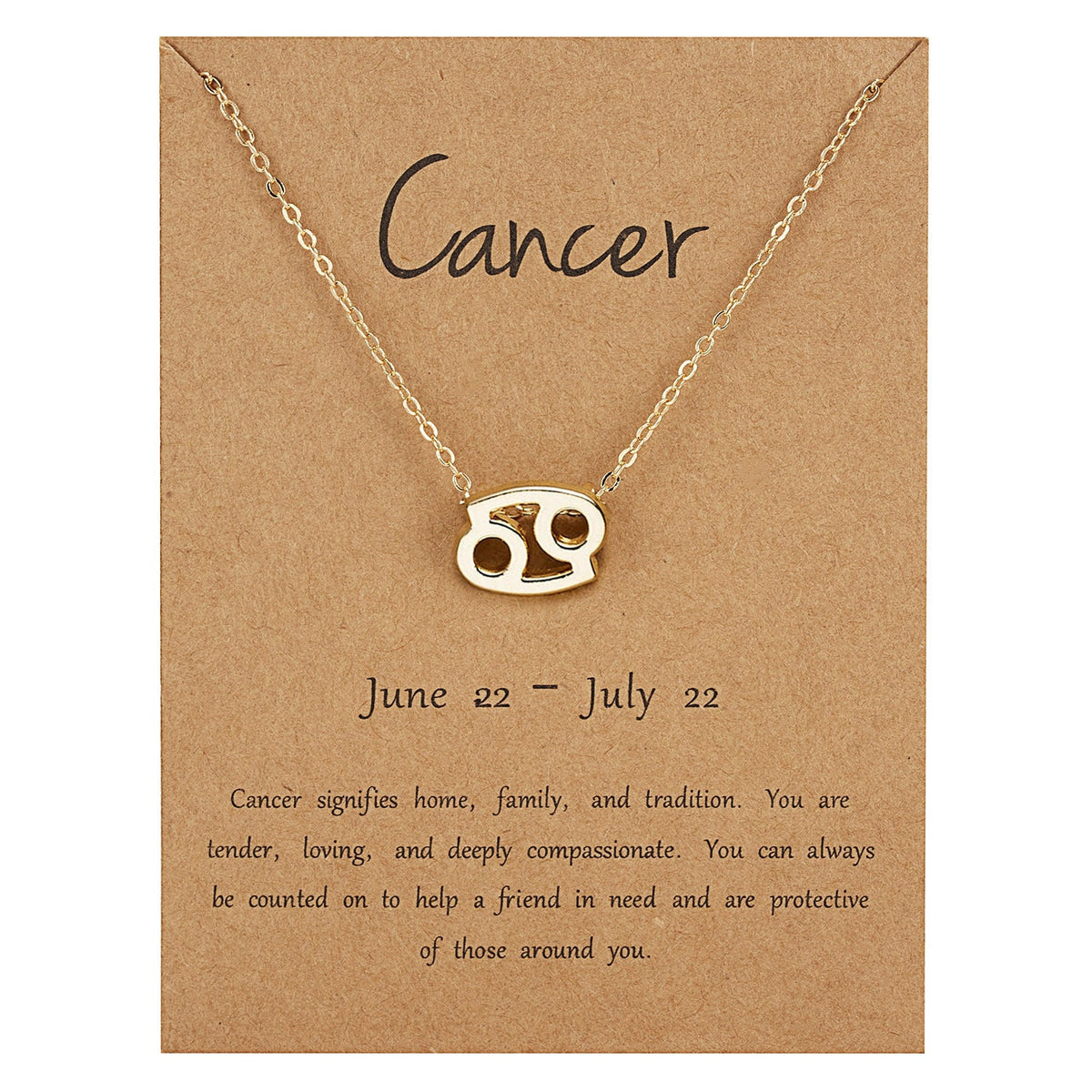 Sternzeichen Kette Cancer