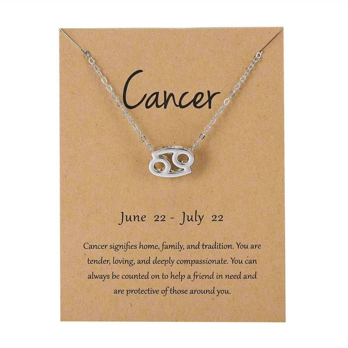 Sternzeichen Kette Cancer