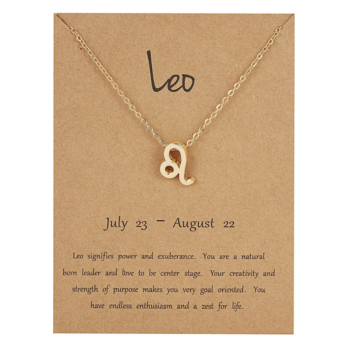 Sternzeichen Kette Leo