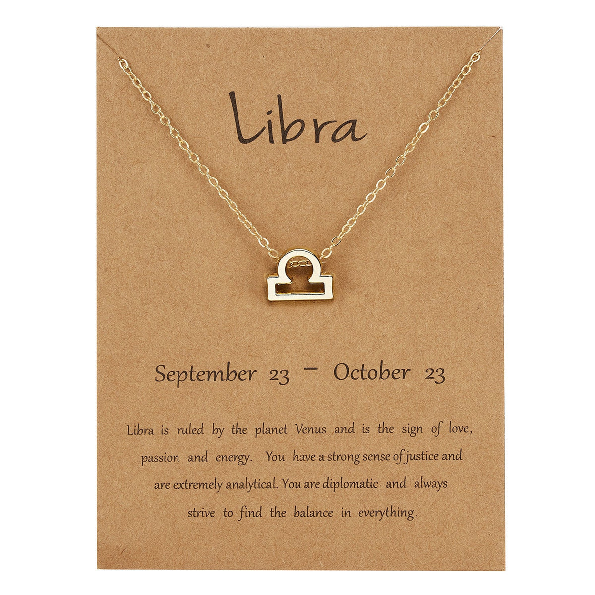 Sternzeichen Kette Libra