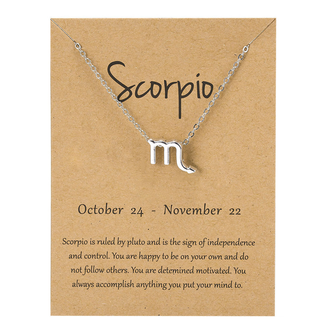 Sternzeichen Kette Scorpio