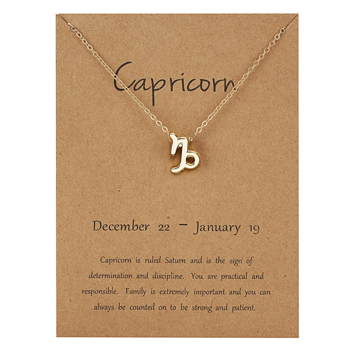 Sternzeichen Kette Capricorn